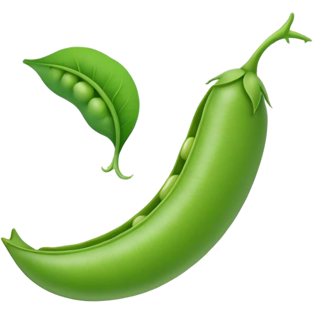 Pea pod emoji