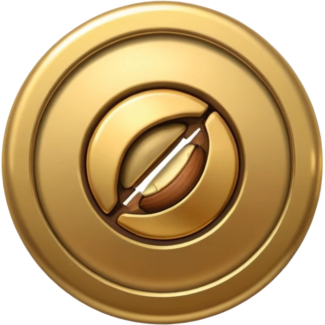 Button that says nut emoji