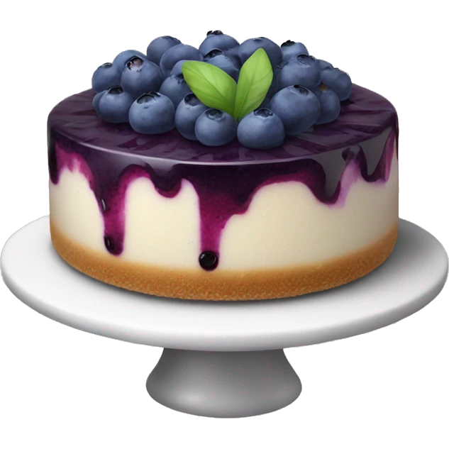 Blueberry Cheesecake  emoji