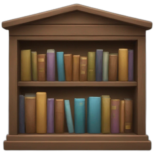 tiny library emoji