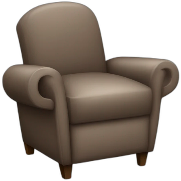 Sillón orejero con flexor emoji