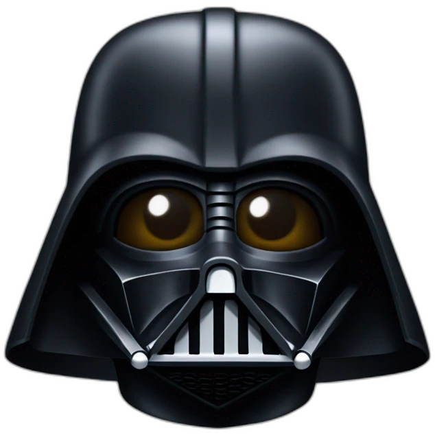 Darth vader star wars emoji
