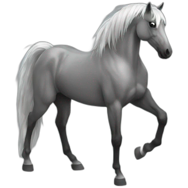 techno horse emoji
