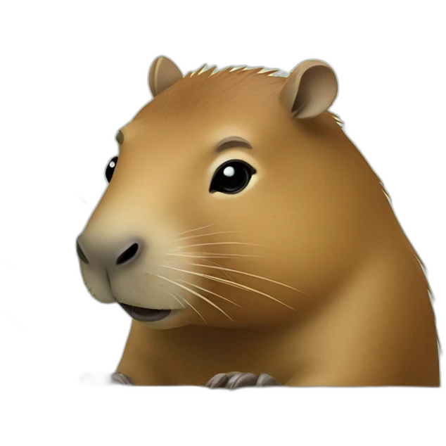 capybara drinking mate emoji
