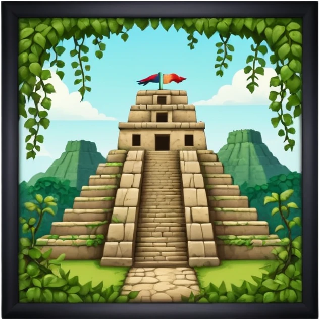 mayan ruins mexico emoji