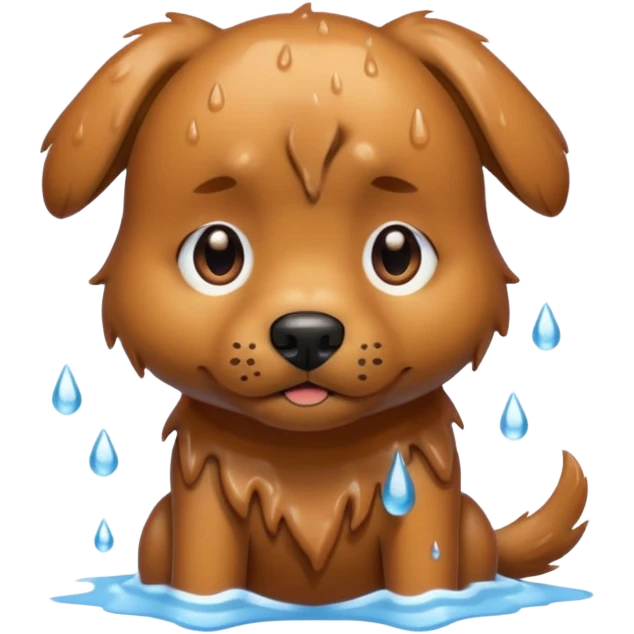 wet dog emoji