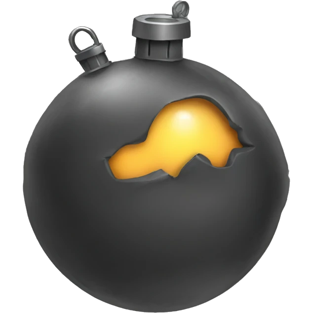 Bomb tired emoji