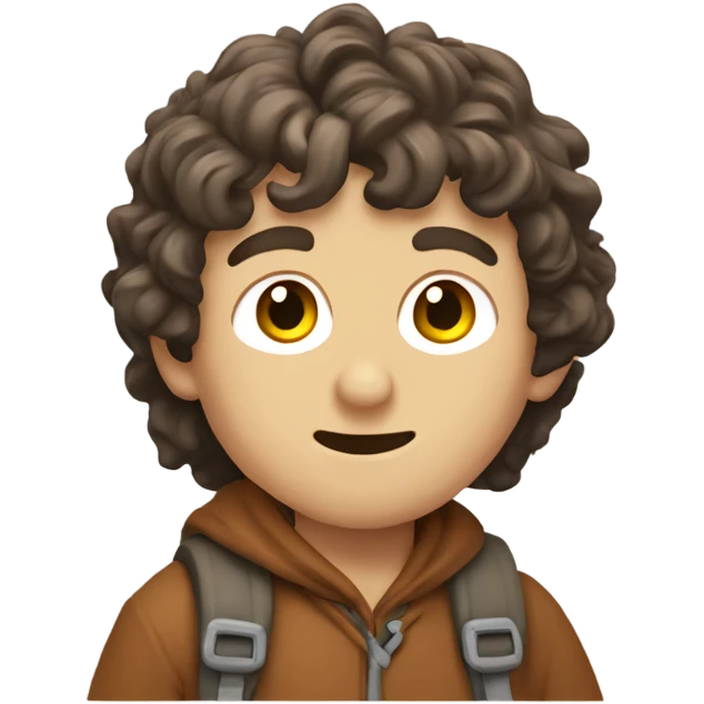 Frodo hiking emoji