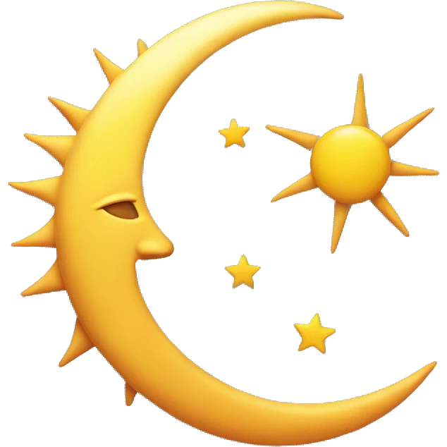 Sun/Moon emoji