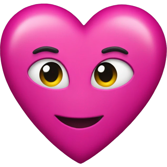 magenta heart emoji