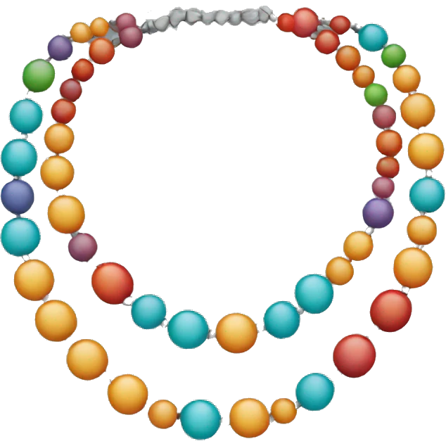 beads necklace emoji