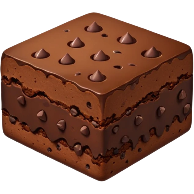 brownie emoji
