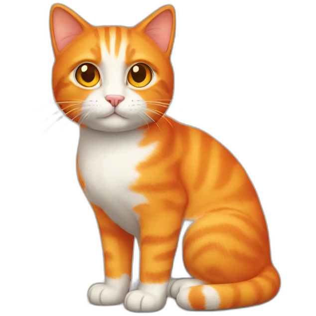 orange kitty emoji