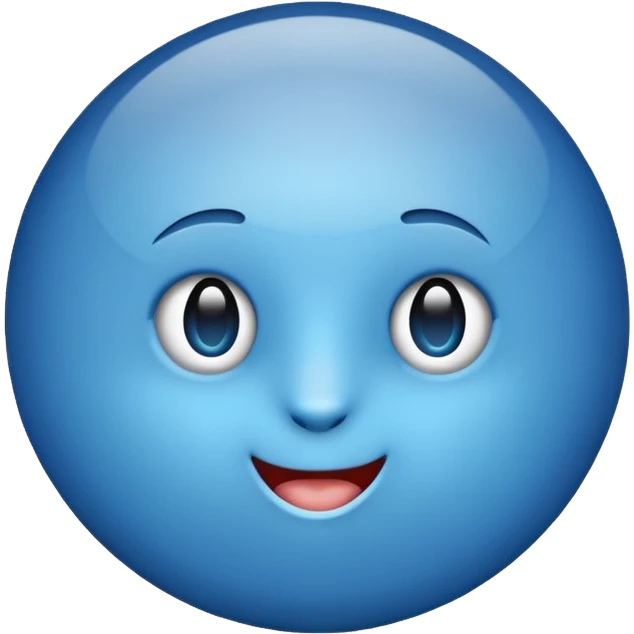 Blue tik emoji