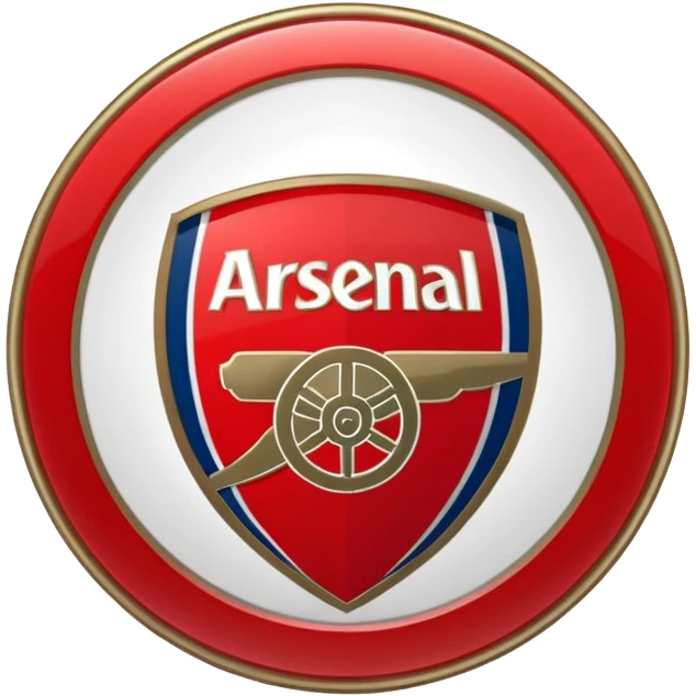arsenal footbal club logo emoji emoji