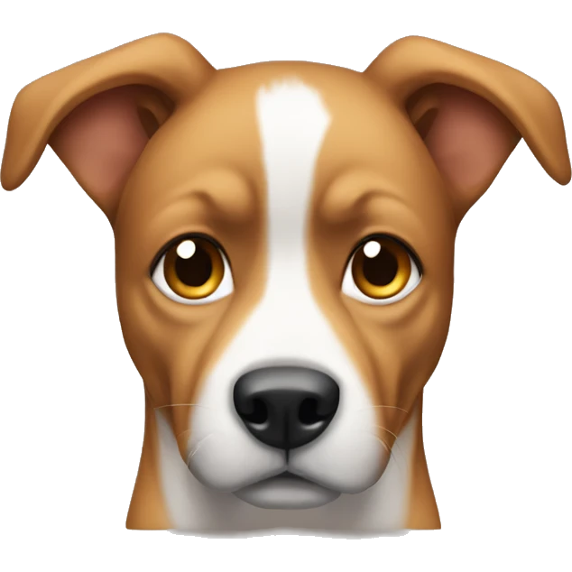 half dog half human muscular emoji