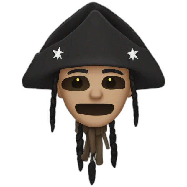 black flag "apache" emoji