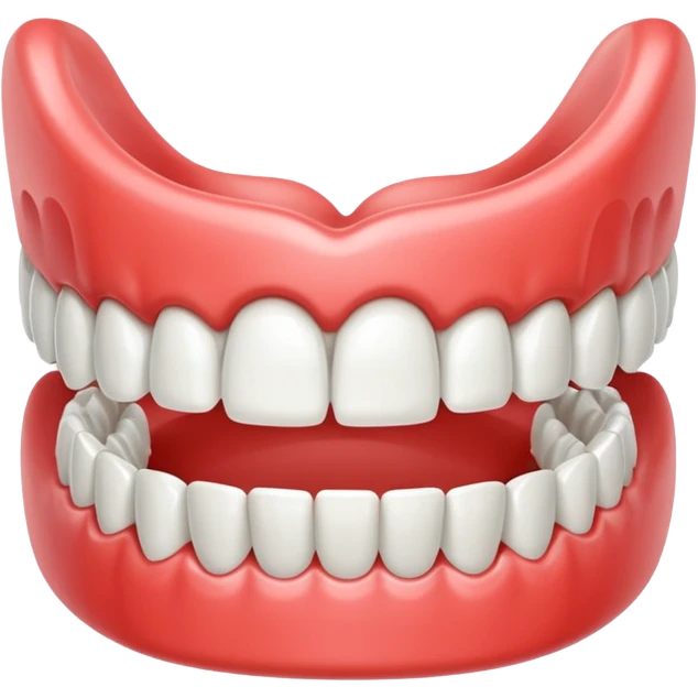 Denture cute  emoji