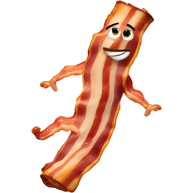 dancing bacon emoji