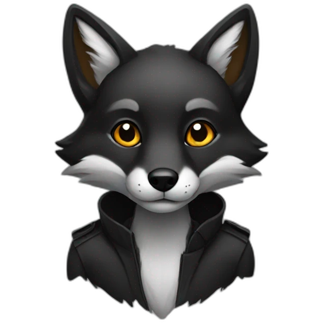 black-fox emoji
