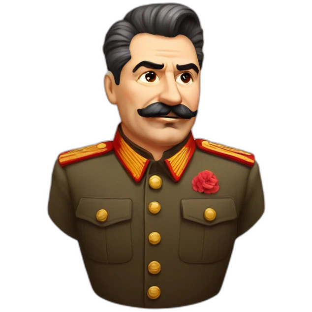 Romantic stalin emoji