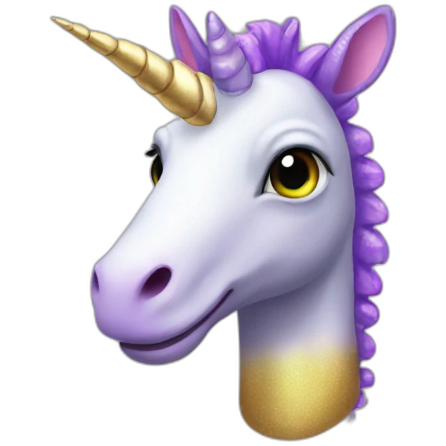 Gecko unicorn emoji