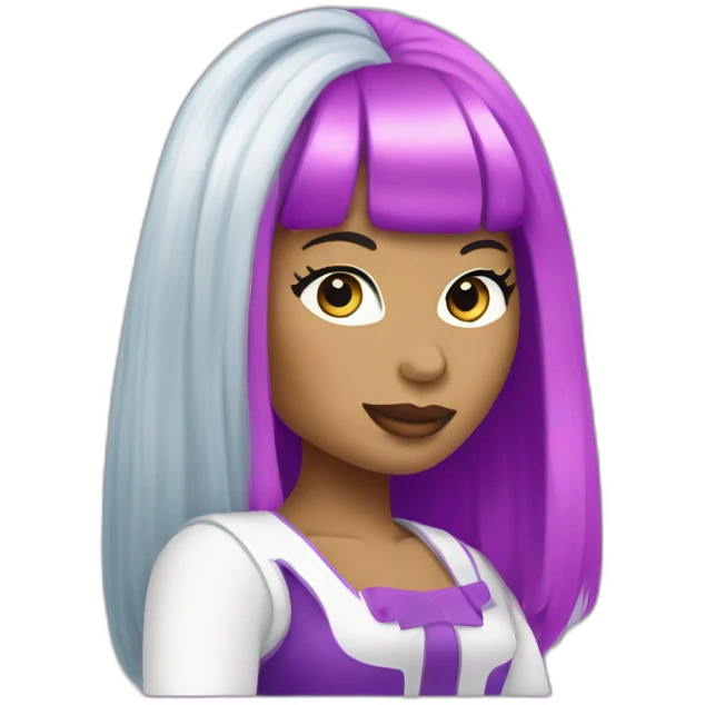 Nicki Minaj purpul emoji