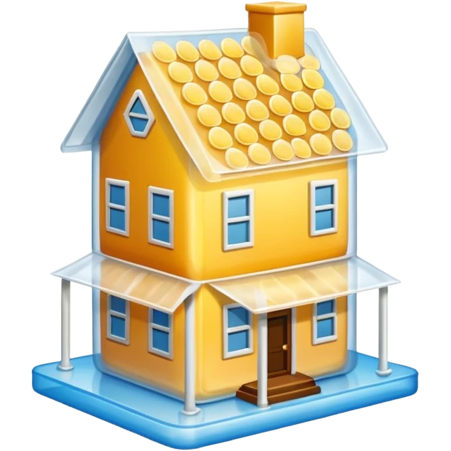 Condom house emoji