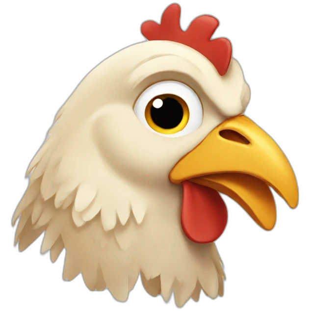 Chicken emoji