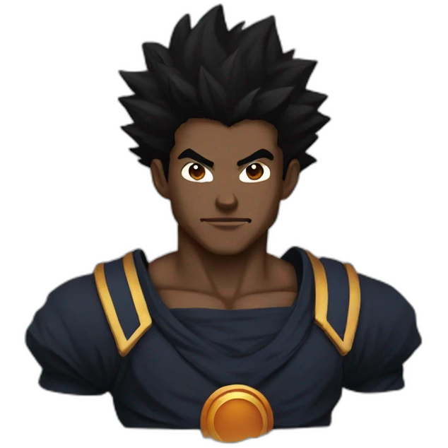 Black Goku  emoji
