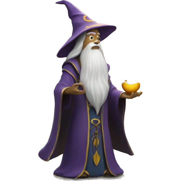 spiritual wizard in the woods emoji