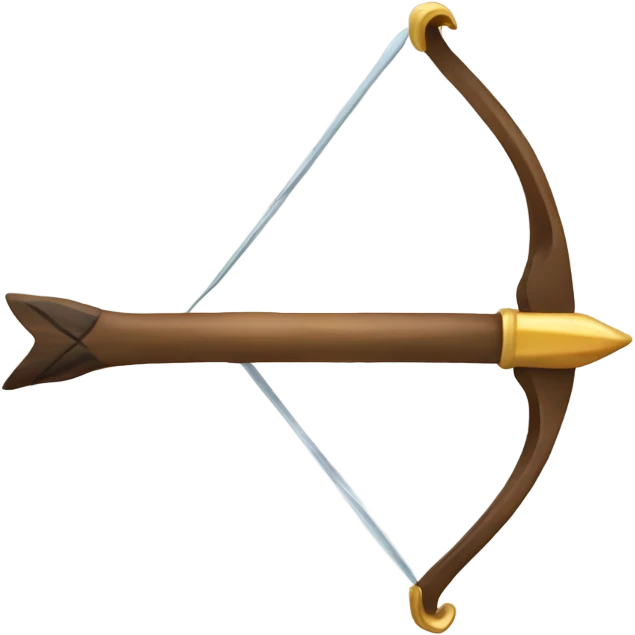 Bow and arrow emoji