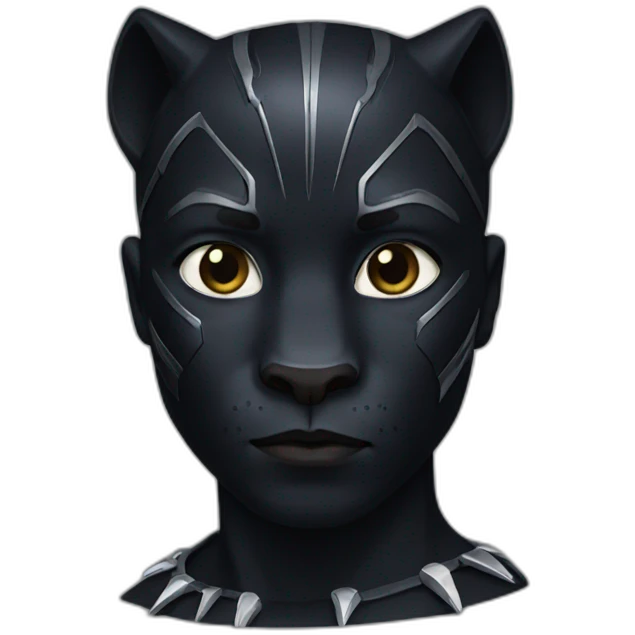 black panther emoji