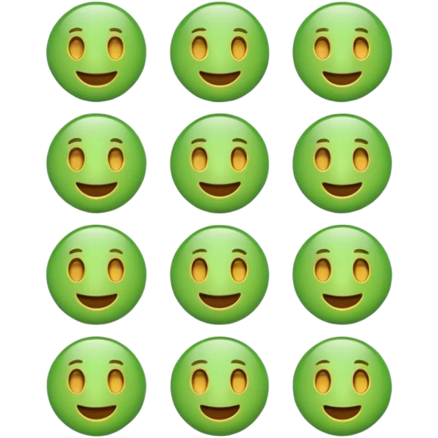 Green emoji emoji