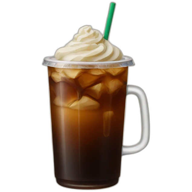 Starbucks cold brew emoji