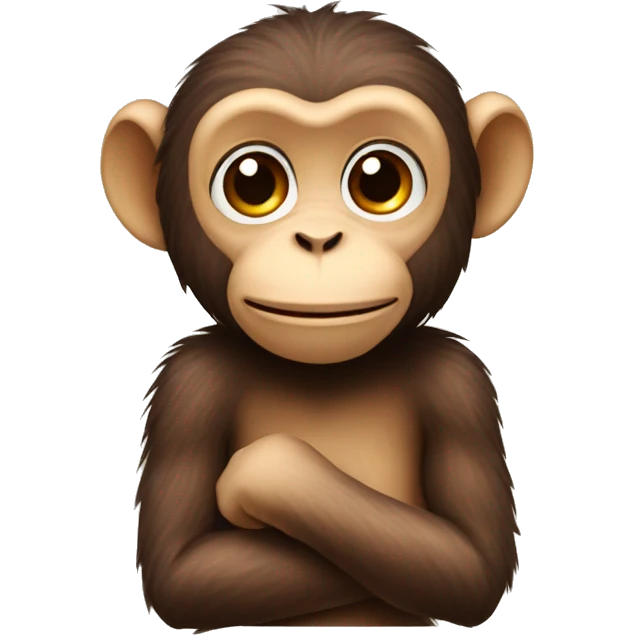 monkey in love emoji
