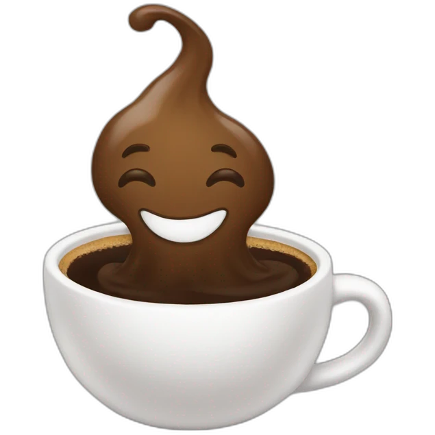 coffee fart emoji