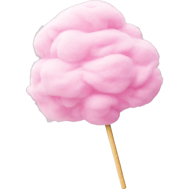Cotton candy  emoji