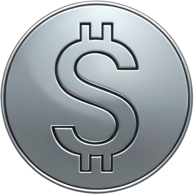 $ dollar metal symbol emoji