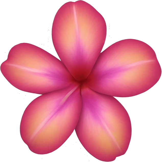 Hawaiian flower emoji