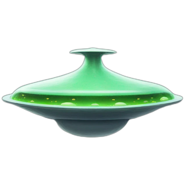 Soucoupe alien emoji