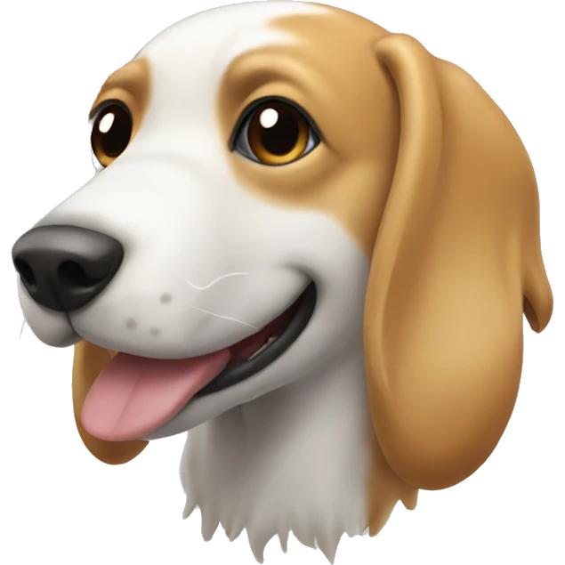 Dog with dolfin on it emoji