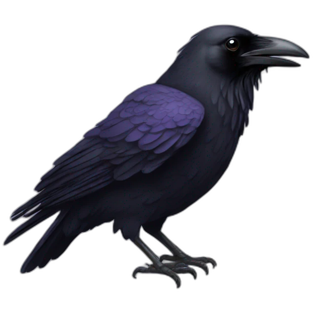Raven emoji