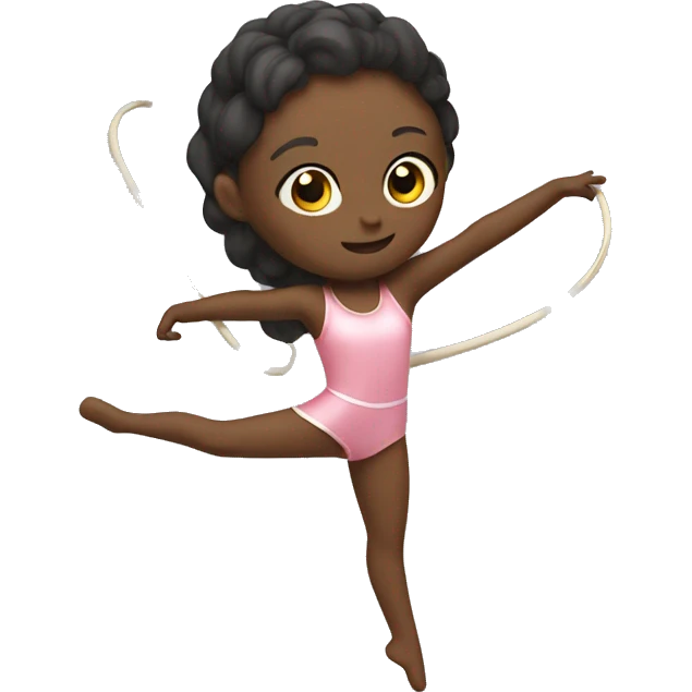Rhythmic gymnastics emoji