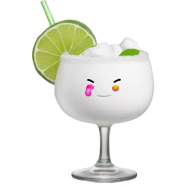 Marshmallow vodka margarita emoji