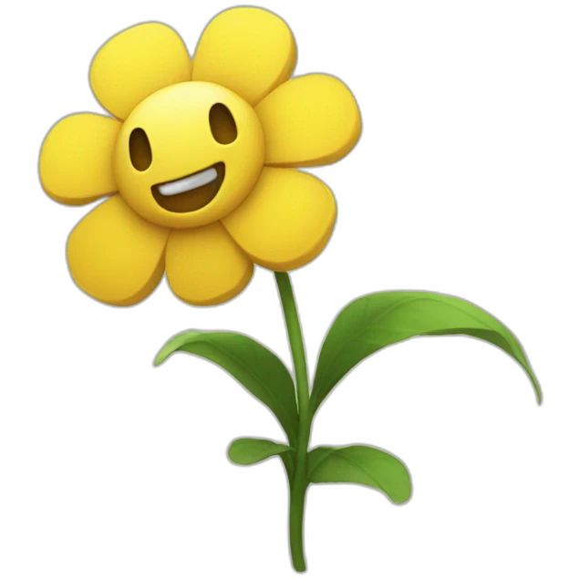 flowey the flower emoji | AI Emoji Generator