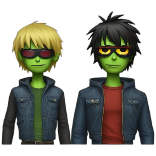 Murdoc and macgyver emoji