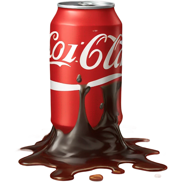 Spilled coke cola emoji