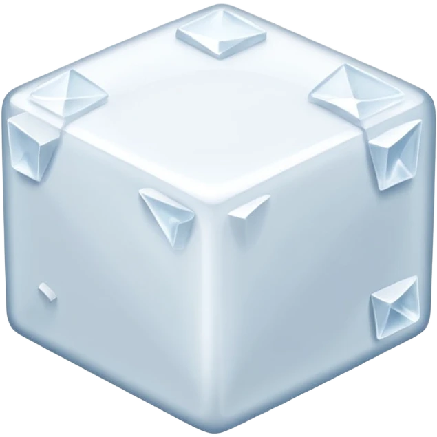 Ein Zuckerwürfel emoji