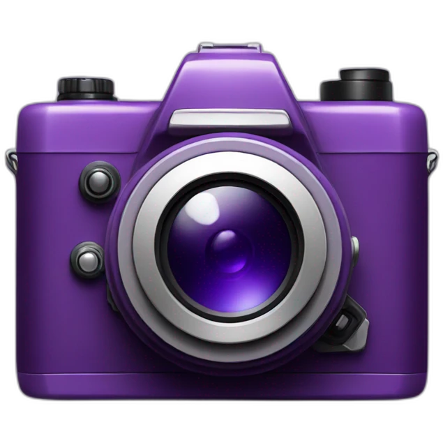 Camera violet  emoji